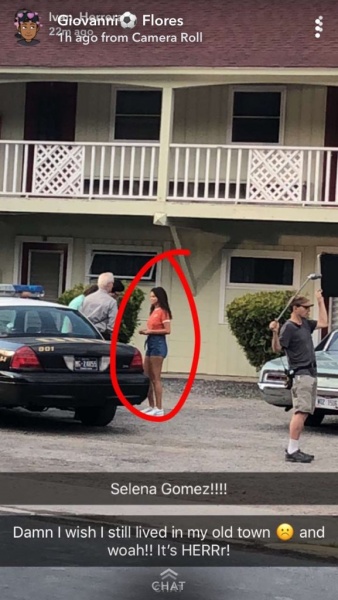 July 10: Selena Gomez is apparently filming a movie in Fleischmanns, NY! ‪(credit:AlyssaSeptic)
