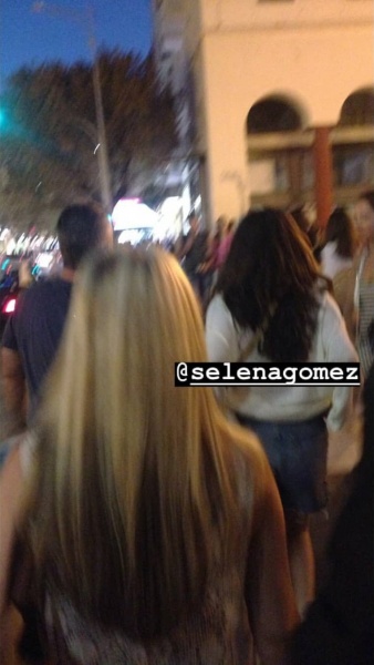 August 28: Selena Gomez in Greece. 
