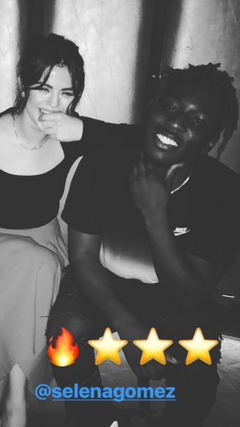 August 20: Selena in Nike Boi’s Instagram Stories
