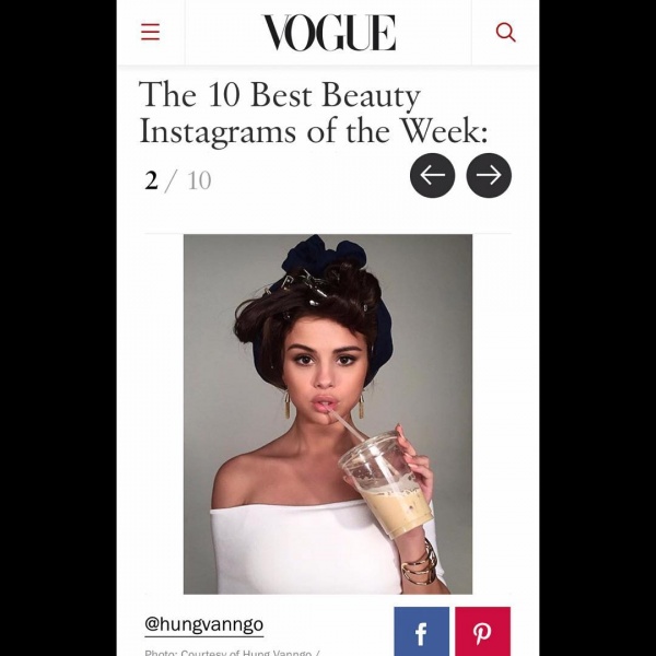 Thanks to @voguemagazine & @calinvanparis for including me in the list ❤️❤️ #Vogue #HungVanngo
