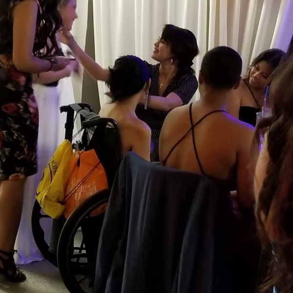 @samanthajaaaane: Yesterday Adam and I got to attend CHOC Oncology Prom at @chocchildrens hospital as guests to the lovely @laurenaslanian & @nickmezza . What an amazing night traveling “around the world”! Let me tell you, CHOC + @choc_aya did such a wonderful job putting this together for a group of young people who deserve it the most. I’m happy to say that our little Lauren just celebrated 4 years post chemotherapy after battling #lymphoma ! Wooo!!! #fuckcancer
We are so grateful to the all the staff at CHOC for taking excellent care of our loved one and going above and beyond, not just for prom, but each and every day. 
P.S. Pinch me, I must still be dreaming!! So star-struck after meeting some of the cast of #greysanatomy I will never forget that feeling!! @greysabc ! #cancerperks #chocprom2018
