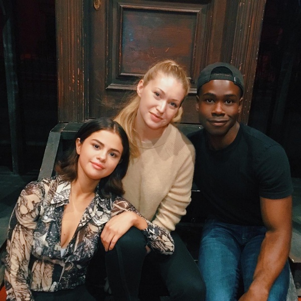 @bradgibson13: Perfect night having these two dreams at the show tonight! Thanks for coming to the show Jackie and Selena!! 💕💕@jaclynmckethen @selenagomez
