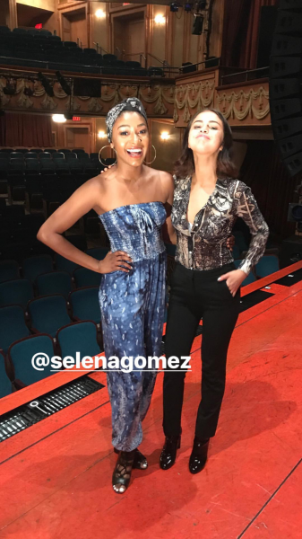 September 6: Selena in Brianna Bells’s Instagram Stories 
