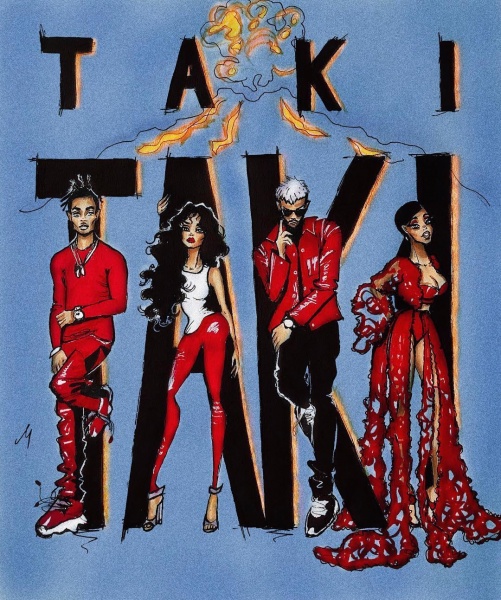 🔥 3 DAYS LEFT 🔥
Show your love for #TAKITAKI by entering the Fan Art Challenge on @PicsArt this week 🌋 Make sure to include #PicsArt #TakiTakiChallenge and tag @picsart @iamcardib @ozuna @selenagomez in the image! 📷: @marthaoborska
