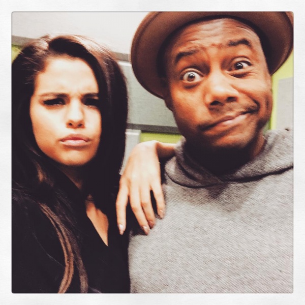 @inmaxwellshouse: It would be a tragedy if our faces got stuck like that! (Funny faces w/ @selenagomez) #Revival
