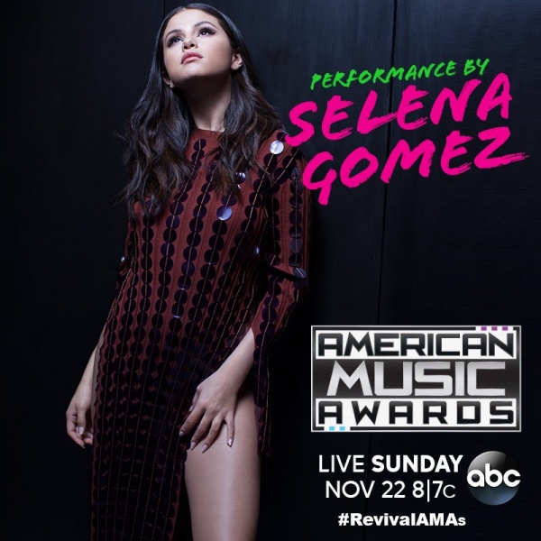 Excited to perform at the @TheAMAs on 11.22! #RevivalAMAs

