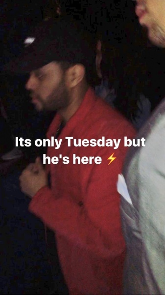 March 1: Selena seen with The Weeknd at L’Arc Paris in Paris, France
