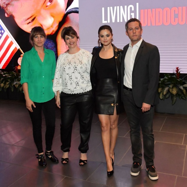 Indebted to our wonderfully supportive partners @selenagomez and @mandyteefey. It was an absolute privilege to co-direct and produce #livingundocumented, available now on @netflix.
