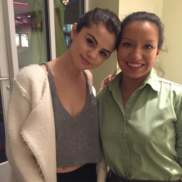 @gmartinez8: By far the coolest thing that has happened to me at work #selenagomez #omg
