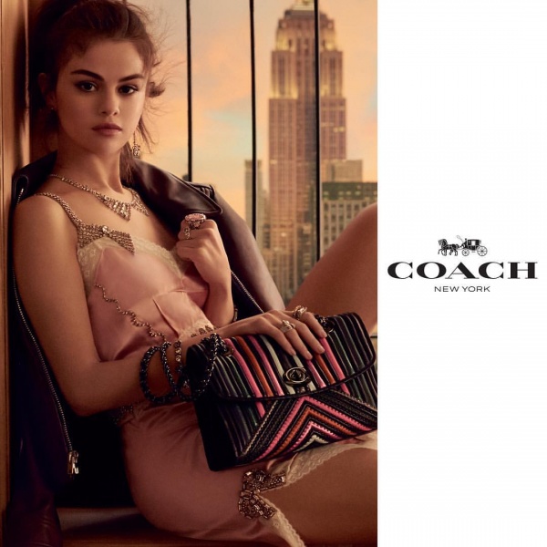 A New Year’s first just for you guys- I’m so excited to reveal my new @Coach campaign. #CoachSS18 #CoachNY
