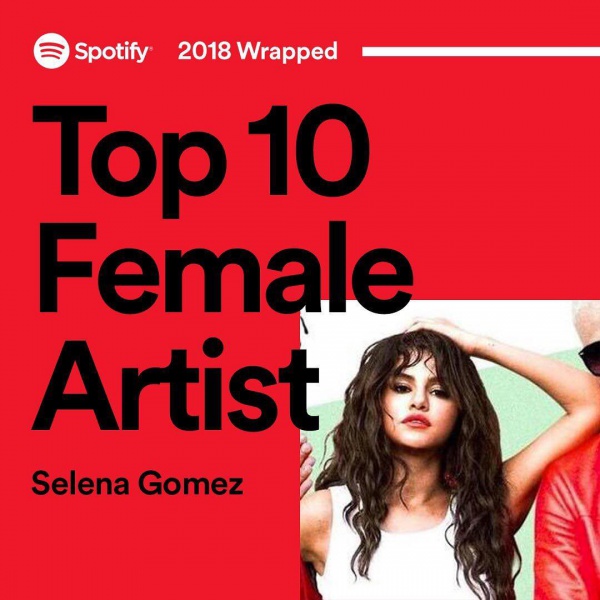 congratulations Selena ❤️ #2018Wrapped⁠ ⁠
