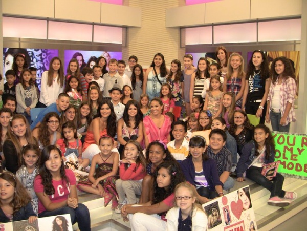 It was great hanging with my fans today at Despierta America in Miami!
